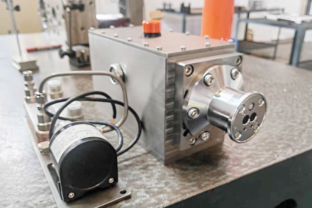 醫(yī)藥專(zhuān)用雙螺桿齒輪箱